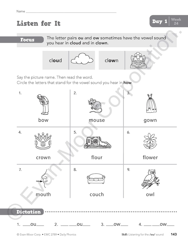 Aperçu du contenu 4_Daily Phonics, Grade 3 Teacher Edition