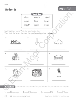 Aperçu du contenu 5_Daily Phonics, Grade 3 Teacher Edition