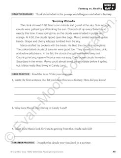 Sample content 4_Daily Reading Comprehension, Grade 3 Student Edition Workbook