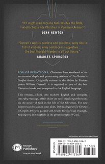 Back cover_Daily Readings from the Christian in Complete Armour