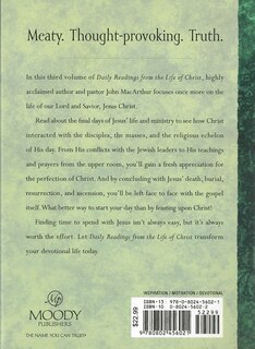 Couverture arrière_Daily Readings From the Life of Christ, Volume 3