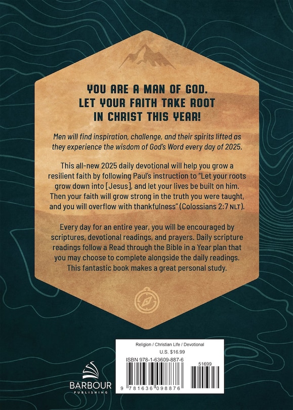 Back cover_Daily Wisdom for Men 2025 Devotional Collection