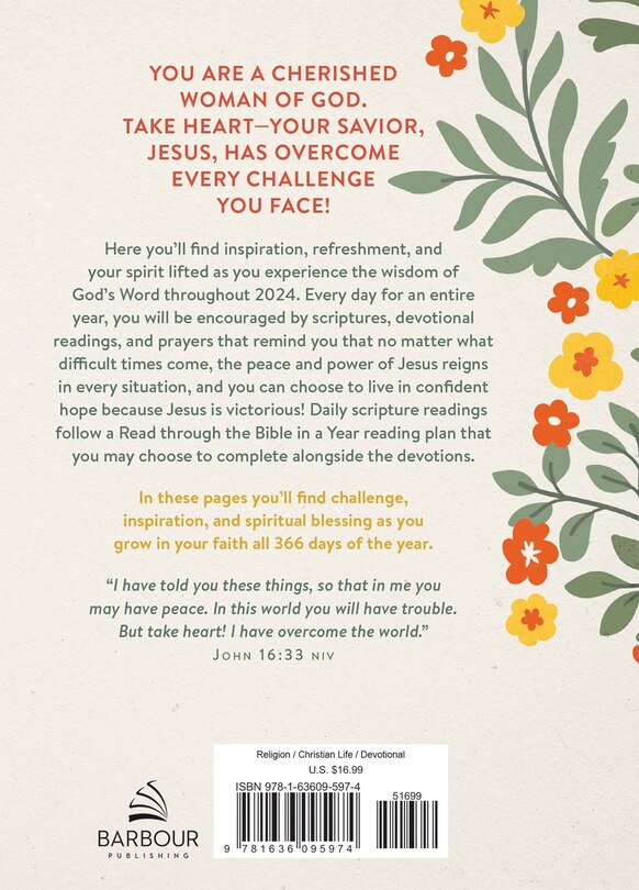 Couverture arrière_Daily Wisdom for Women 2024 Devotional Collection