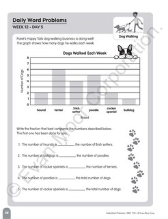 Sample content 4_Daily Word Problems Math, Grade 5 Student Workbook