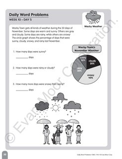 Sample content 3_Daily Word Problems Math, Grade 6 Student Workbook