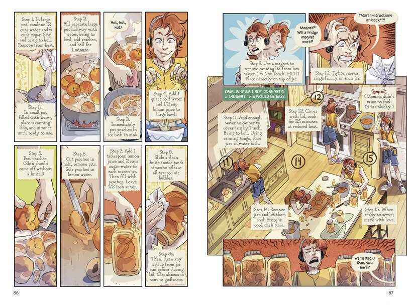 Aperçu du contenu 4_Dan in Green Gables: A Graphic Novel