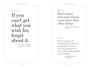 Aper&ccedil;u du contenu_Dance First. Think Later