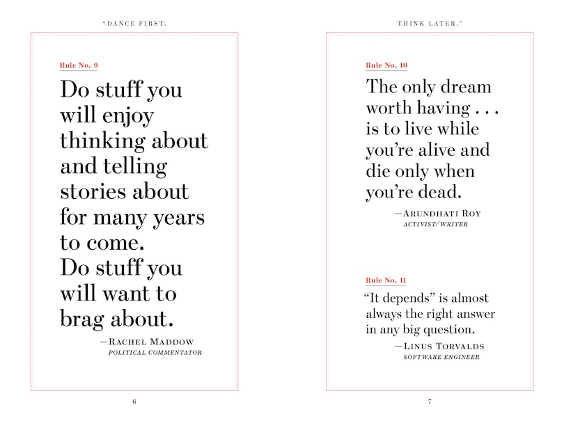 Aper&ccedil;u du contenu 3_Dance First. Think Later