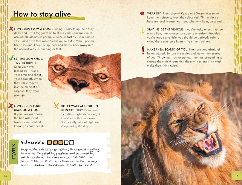 Sample content 2_Dangerous Animals Survival Guide
