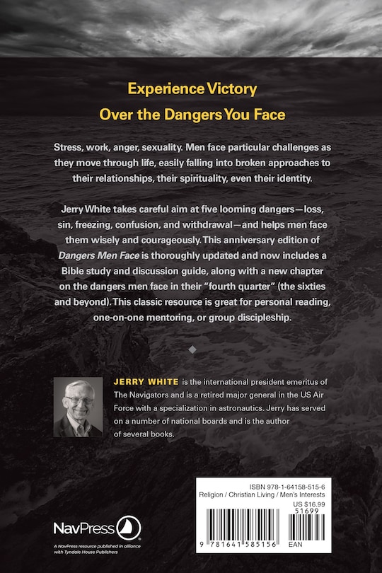 Back cover_Dangers Men Face, 25th Anniversary Edition