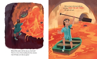 Aper&ccedil;u du contenu_Danny Go's Volcano Adventure!