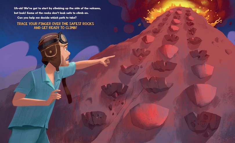 Aper&ccedil;u du contenu 4_Danny Go's Volcano Adventure!