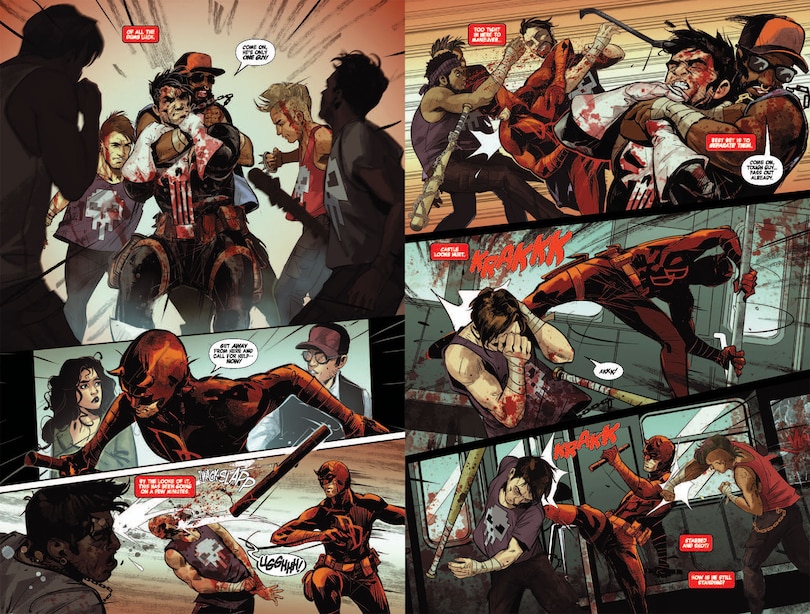 Aper&ccedil;u du contenu_Daredevil/Punisher: The Devil's Trigger