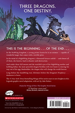 Back cover_Darkstalker: A Graphic Novel (Wings of Fire: Legends Graphic Novel)