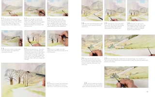 Aperçu du contenu_David Bellamy's Landscapes Through The Seasons In Watercolour