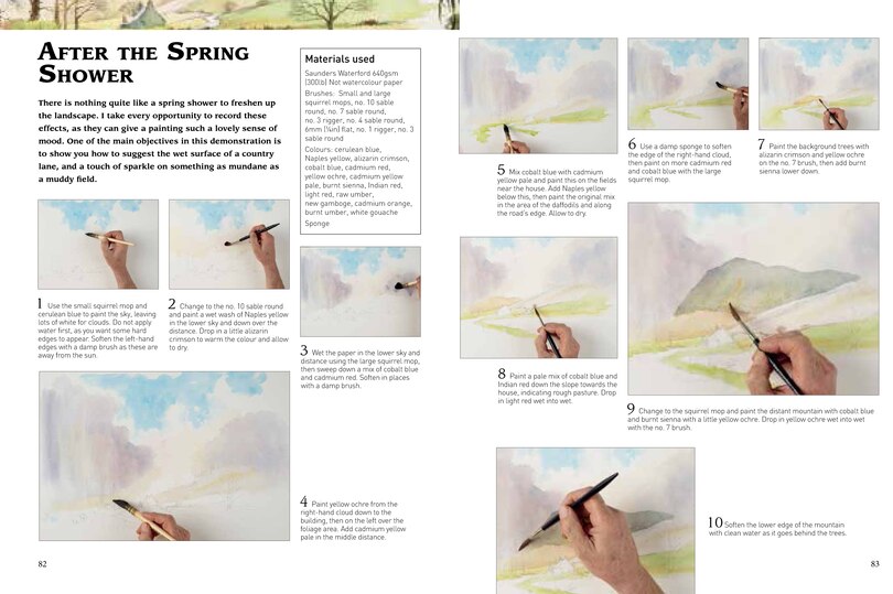 Aperçu du contenu 2_David Bellamy's Landscapes Through The Seasons In Watercolour