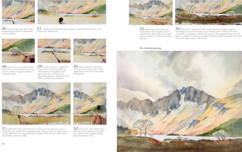 Aperçu du contenu 4_David Bellamy's Landscapes Through The Seasons In Watercolour