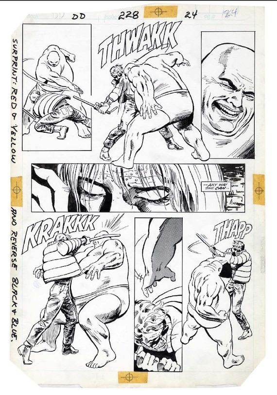 Aperçu du contenu 3_David Mazzucchelli’s Daredevil Born Again Artist’s Edition