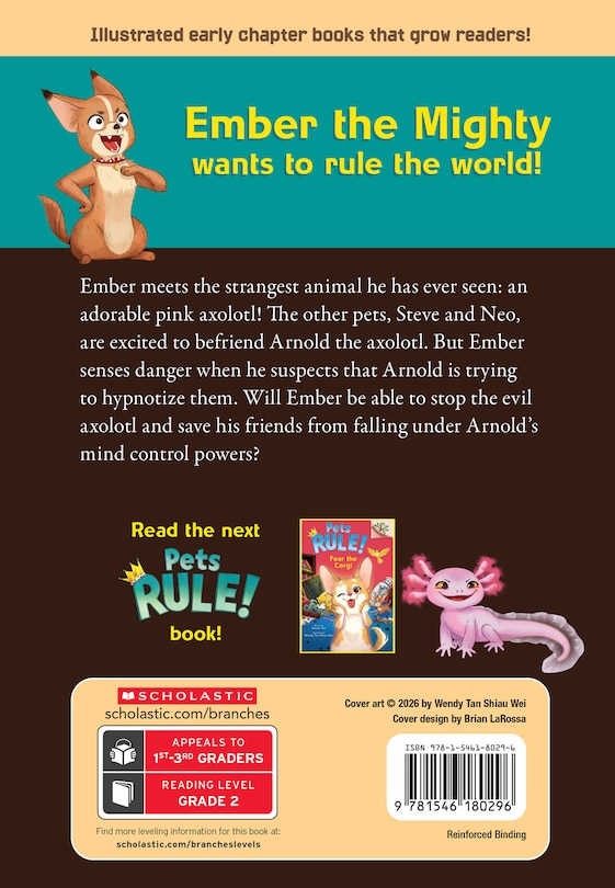 Couverture arri&egrave;re_Dawn of the Axolotl: A Branches Book (Pets Rule! #9)