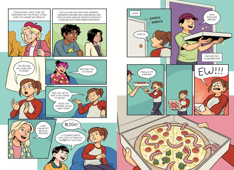 Sample content 2_Dawn on the Coast: A Graphic Novel (the Baby-Sitters Club #19)