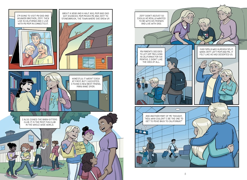 Sample content 3_Dawn on the Coast: A Graphic Novel (the Baby-Sitters Club #19)