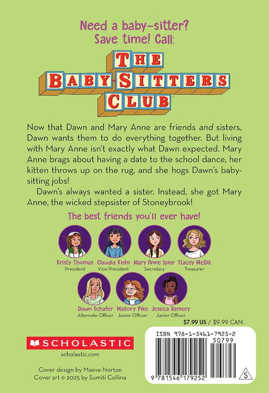 Back cover_Dawn's Wicked Stepsister (The Baby-sitters Club #31)