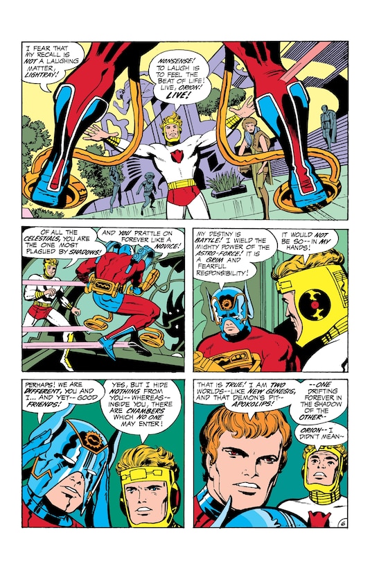 Sample content_DC Finest: Fourth World: When the Old Gods Die