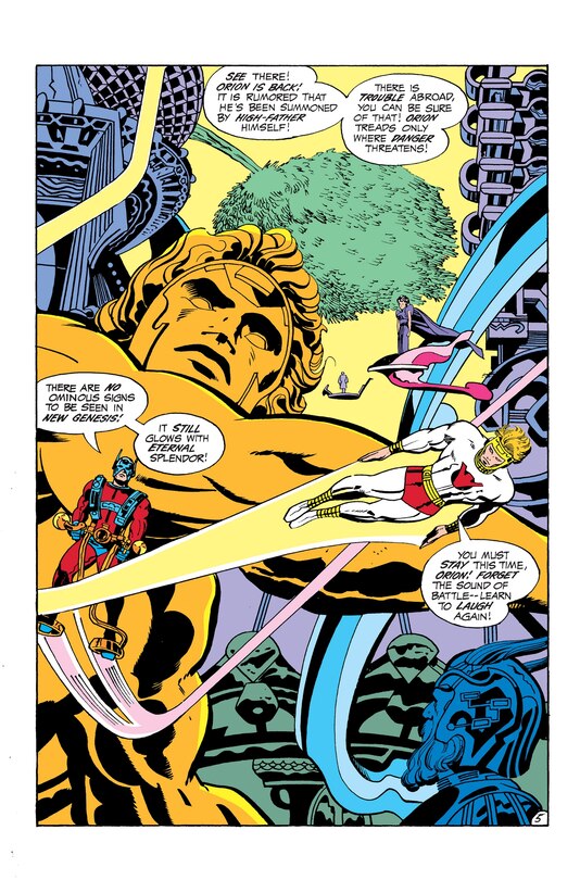 Sample content 2_DC Finest: Fourth World: When the Old Gods Die