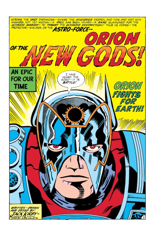 Sample content 5_DC Finest: Fourth World: When the Old Gods Die