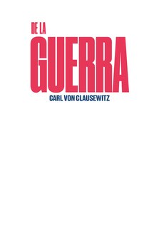 Sample content 4_De la guerra / On War