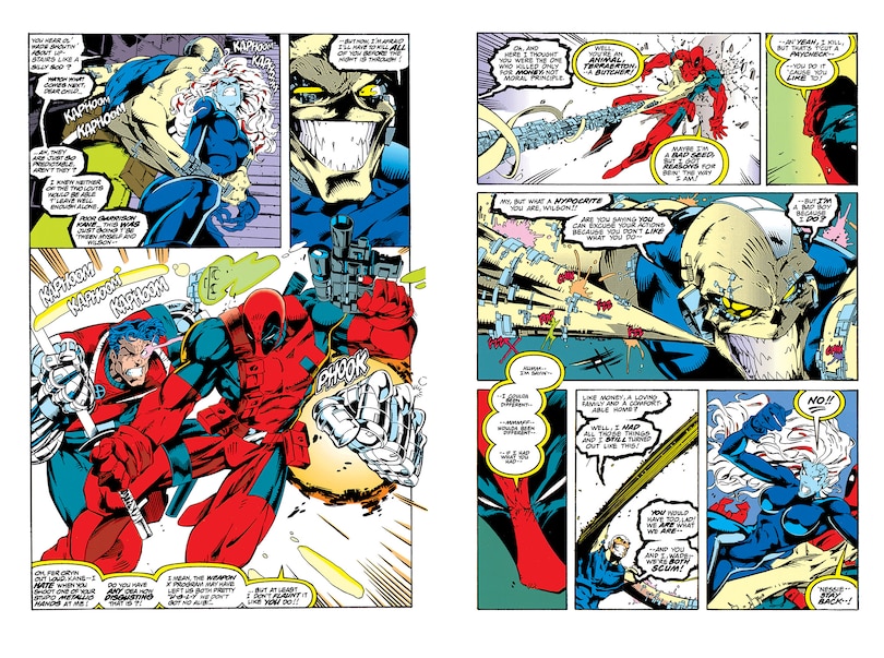 Sample content 3_DEADPOOL & X-FORCE OMNIBUS KEN LASHLEY/GREG CAPULLO COVER [NEW PRINTING]