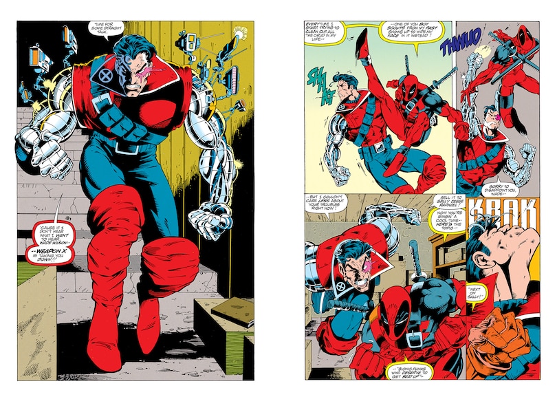 Sample content 4_DEADPOOL & X-FORCE OMNIBUS KEN LASHLEY/GREG CAPULLO COVER [NEW PRINTING]