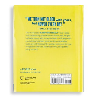 Back cover_Dear You: Happy Birthday!