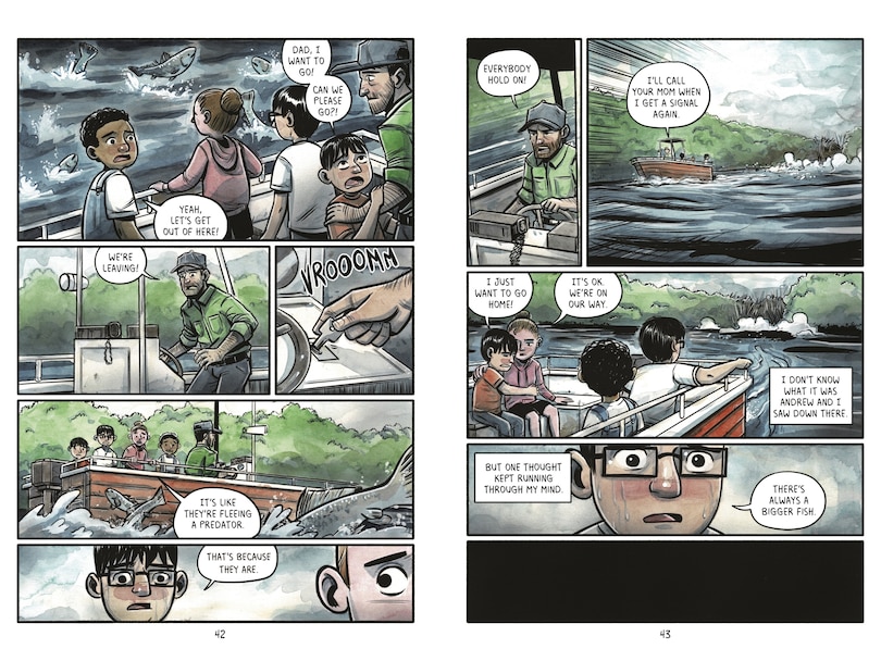 Sample content 3_Deepwater Creek: A Graphic Novel