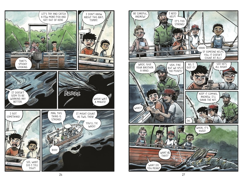 Sample content_Deepwater Creek: A Graphic Novel