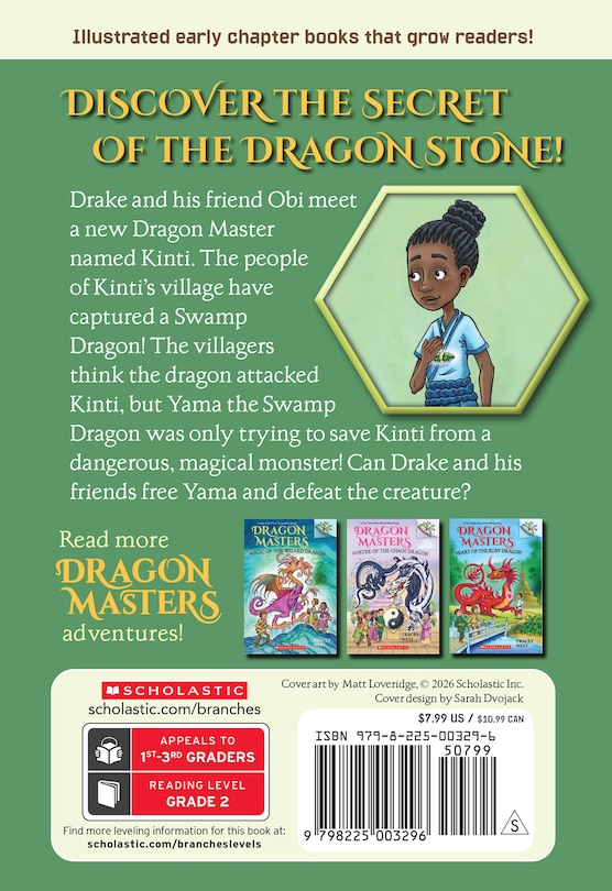 Couverture arri&egrave;re_Defending the Swamp Dragon: A Branches Book (Dragon Masters #31)