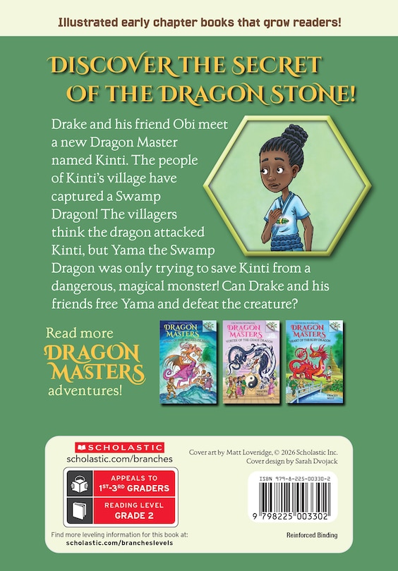 Couverture arri&egrave;re_Defending the Swamp Dragon: A Branches Book (Dragon Masters #31)