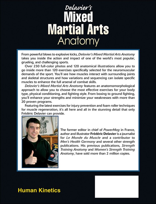 Back cover_Delavier's Mixed Martial Arts Anatomy