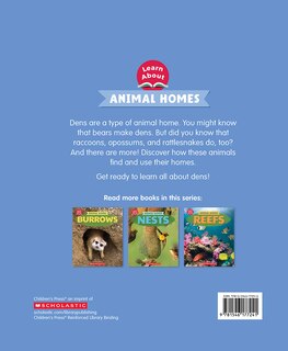 Couverture arrière_Dens (Learn About: Animal Homes)
