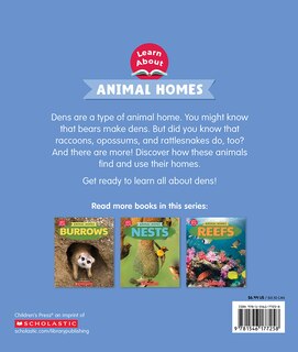 Couverture arrière_Dens (Learn About: Animal Homes)