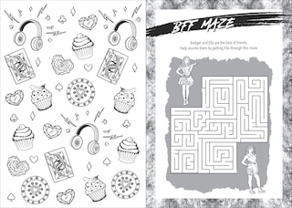 Sample content 2_Descendants: A Wickedly Cool Coloring Book: VKs and AKs Through the Ages