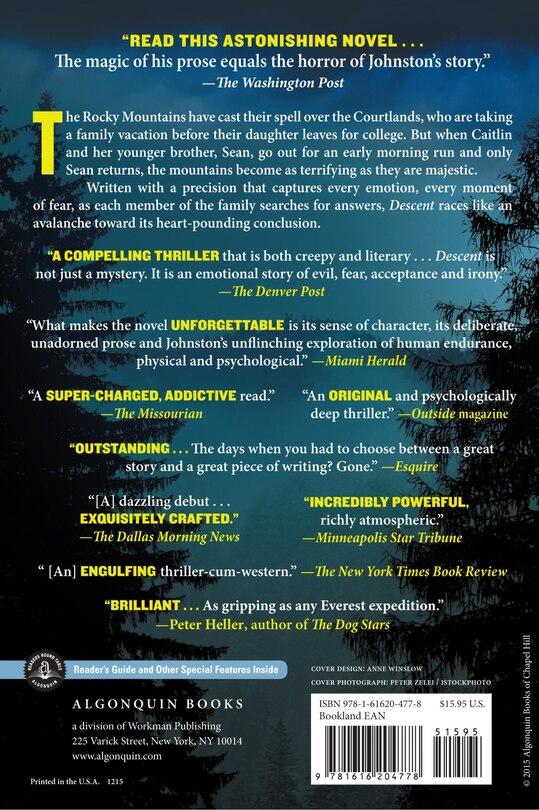 Couverture arri&egrave;re_Descent