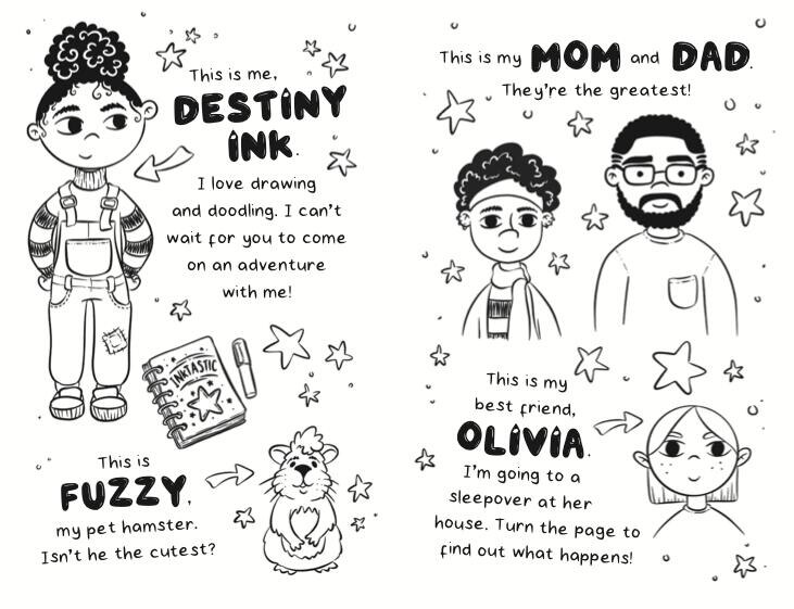 Sample content_Destiny Ink: Sleepover Surprise