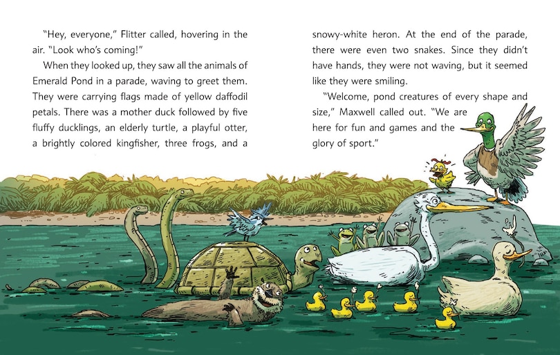 Aper&ccedil;u du contenu_Detective Duck: The Mystery at Emerald Pond (Detective Duck #3)