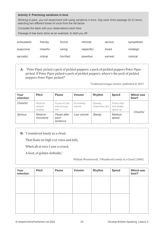Aper&ccedil;u du contenu 4_Develop Brilliant Speaking