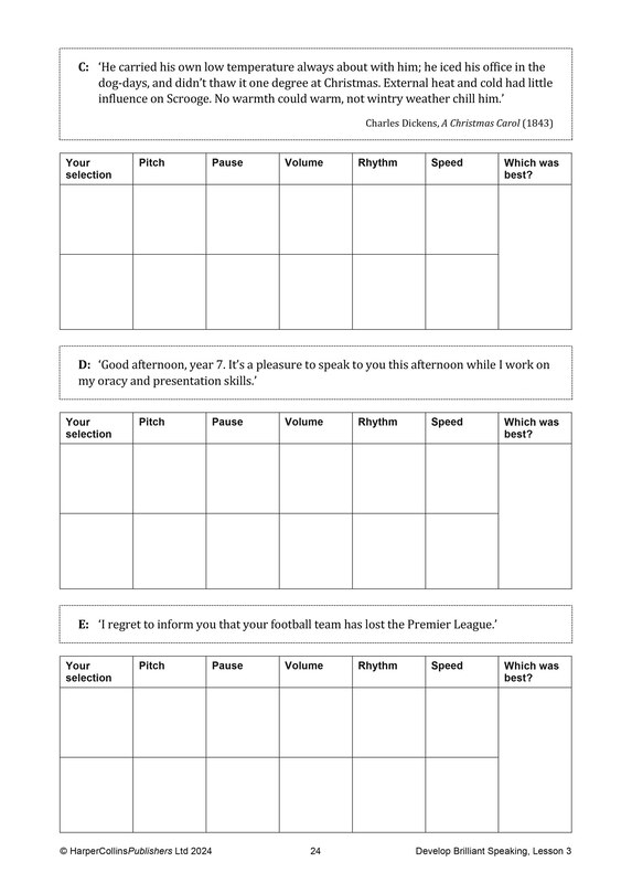 Aper&ccedil;u du contenu 5_Develop Brilliant Speaking