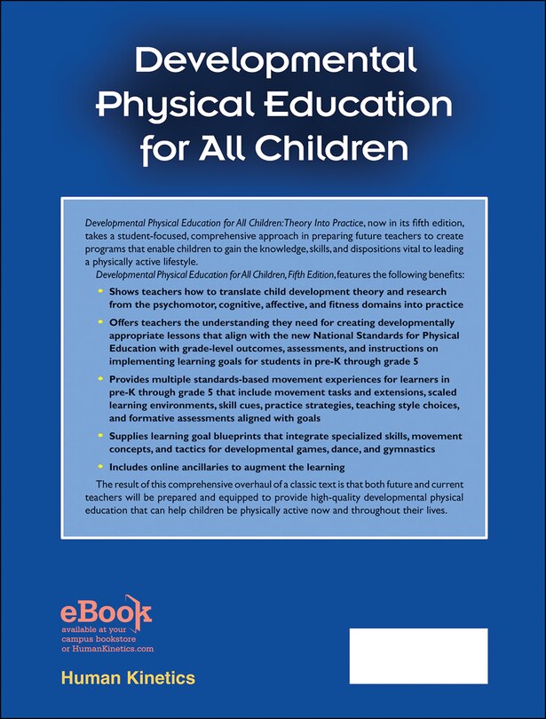 Back cover_Developmental Physical Education For All Children