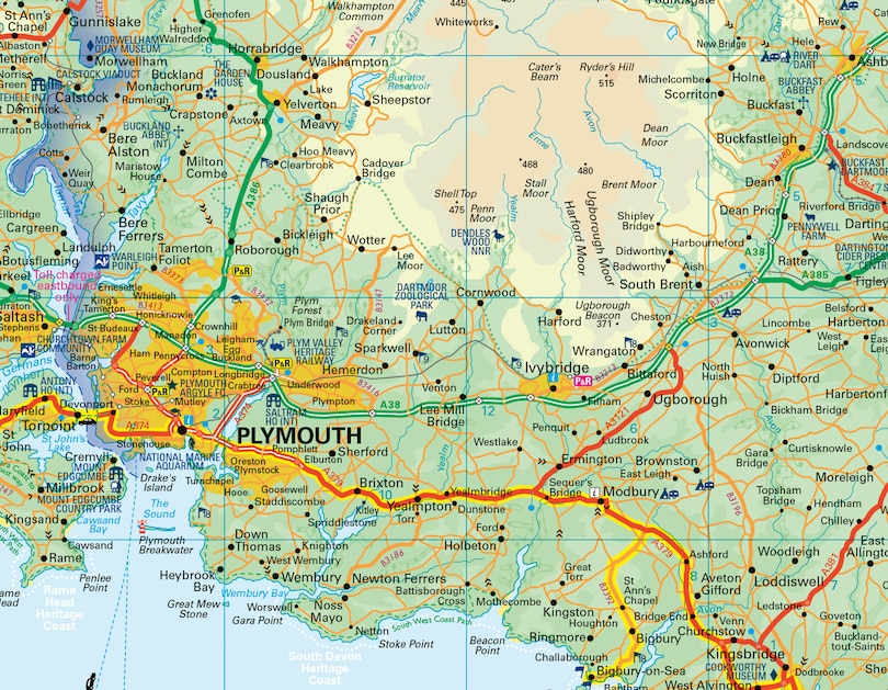 Aper&ccedil;u du contenu 3_Devon Pocket Map