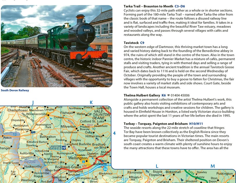 Aper&ccedil;u du contenu 4_Devon Pocket Map