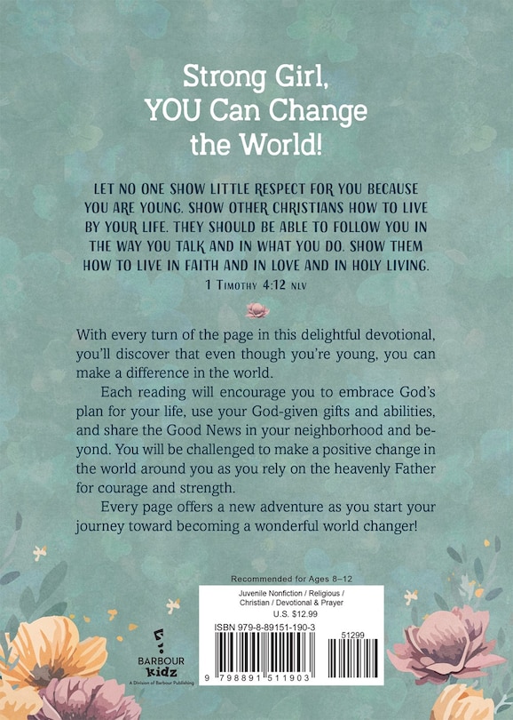 Couverture arrière_Devotions and Prayers for Strong Girls